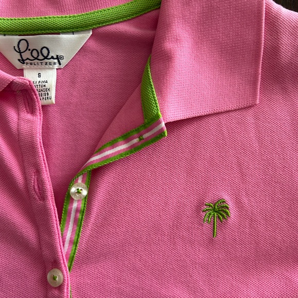 LILLY PULITZER | Vintage Pima Cotton Polo - Picture 2 of 5